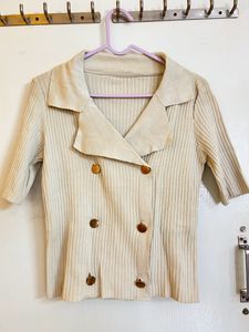 Korean Collar Top