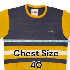Zara Color Block Sweatshirt