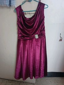 Elegant wine  Dress