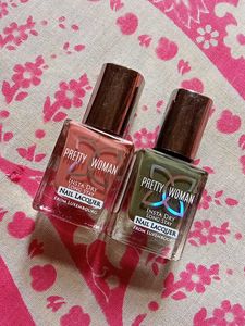 A pack of two Nail Polish..