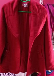 Red Colour Coat