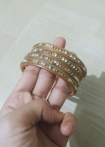 2 Colors  Stone Bangles