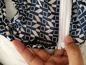 Chic Geo Print Dress