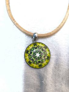 Green Pendant Stylish Neckpiece