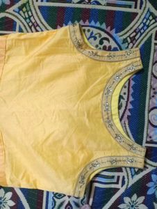 Yellow Embroidered. ethnic gowns