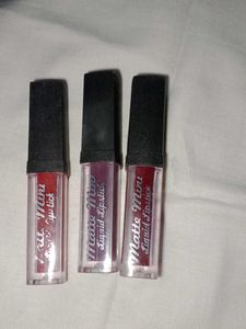 3 Combo Liquid Lipsticks