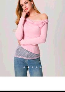 Y2k Cowl Neck Patchwork Top