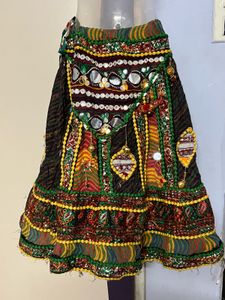 Navratri Ethnic Embroidered Skirt