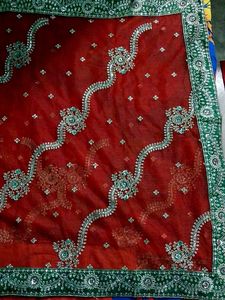 Offer ₹179//Bridal Saree // Star Worked// Peticot