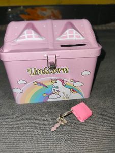 Pink Hut Coin Bank