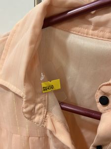Shirt - Women - Peach Colour