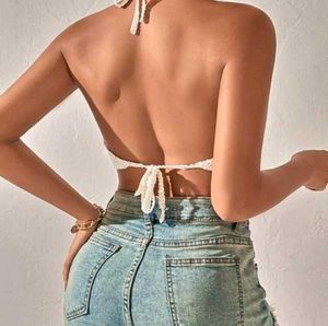 🤍✨Crochet Halter Top✨