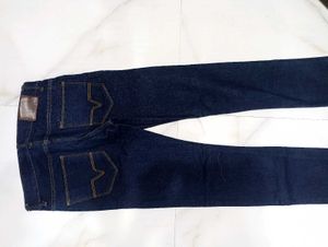 Dark Blue Denim Jeans