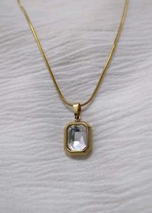 Gold Pendant Necklace✨️