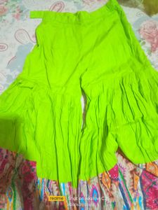 Light green Plazzo