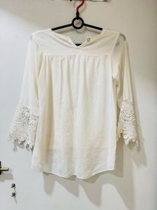 Lace Detail Top