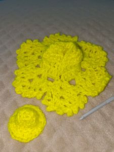 Yellow 1 No Kanha Ji Dress With Cap