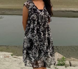 Floral Ruffle Dress