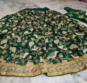 Green Lehenga Choli