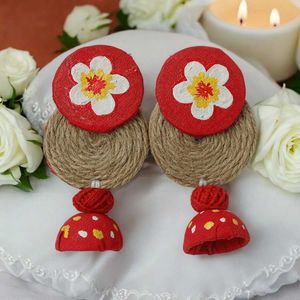 Embroidery earrings set..