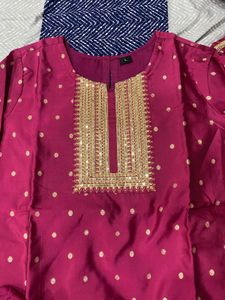 Elegant Pink Kurta Set