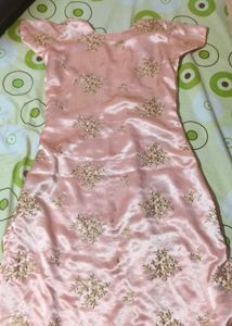 Silk Embroidery Kurti