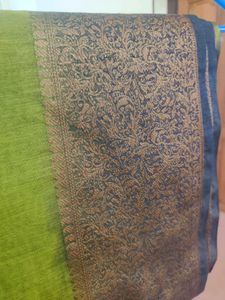 COTTON BLEND SAREE