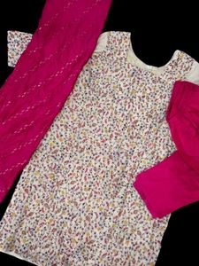 Embroidered 3 Piece Set