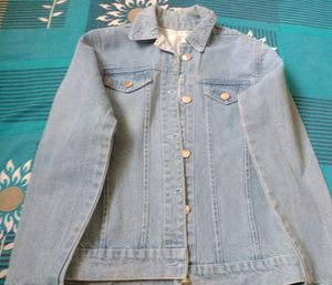Blue denim jacket