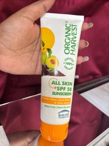 Organic Harvest SPF 50 Sunscreen