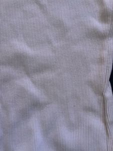 Ribbed Knit Short Sleeve Top