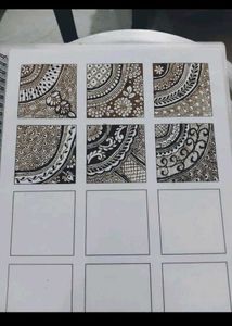 Mehendi Practice Reusable Book