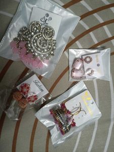Combo Of 4 Earrings