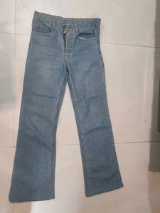 Vintage Light Wash Flare Jeans