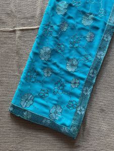 Heavy Saree With Blouse