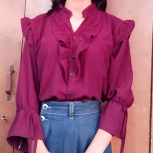 Ruffled Blouse