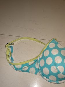 Blue Swim Wear Bra
