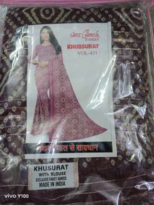 Bandhani Print Saree
