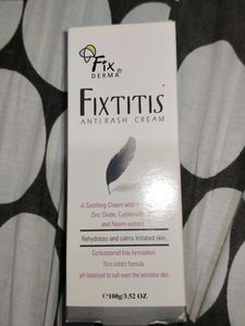 Fixtitis Anti-Rash Cream