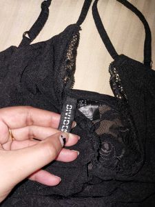 Dividend Black Bodysuit