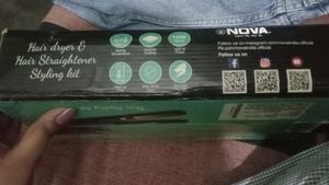 Hair Straightener And Hairdryer