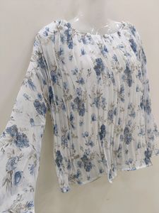 White Chiffon TOP || New Ladies Tops
