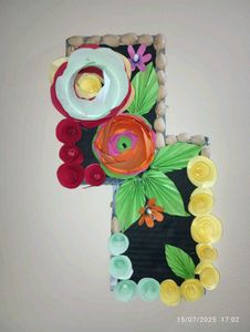 Handmade Paper Flower Wall Decor