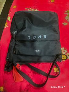 Black Tote Bag epol branded waterproof