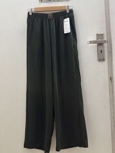 Olive Green Palazzo Wide legged