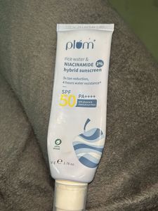 Plum Rice Water Sunscreen SPF 50