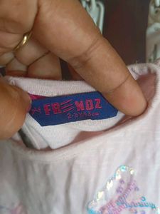 Cute Pink Butterfly Dress