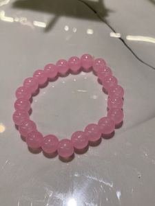 Pink Beaded Bracelet