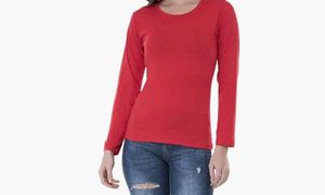 Stretchable Red Cuddle TSHIRT