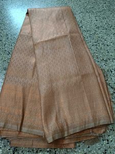 Elegant Copper shade softy Saree